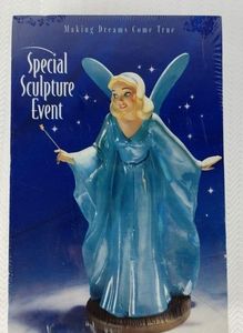 Walt Disney Collector Society Postcard. Blue Fairy
